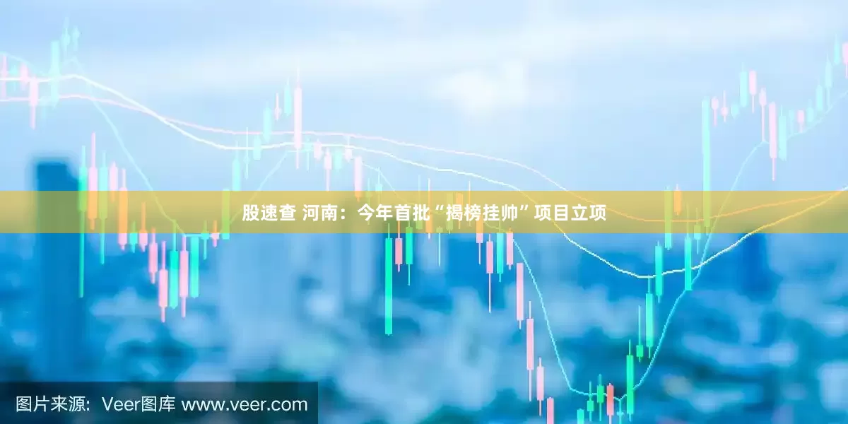 股速查 河南：今年首批“揭榜挂帅”项目立项